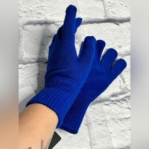 Trouvé blue women’s one size gloves new